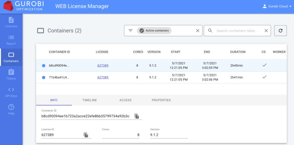 Web License Manager for WLS